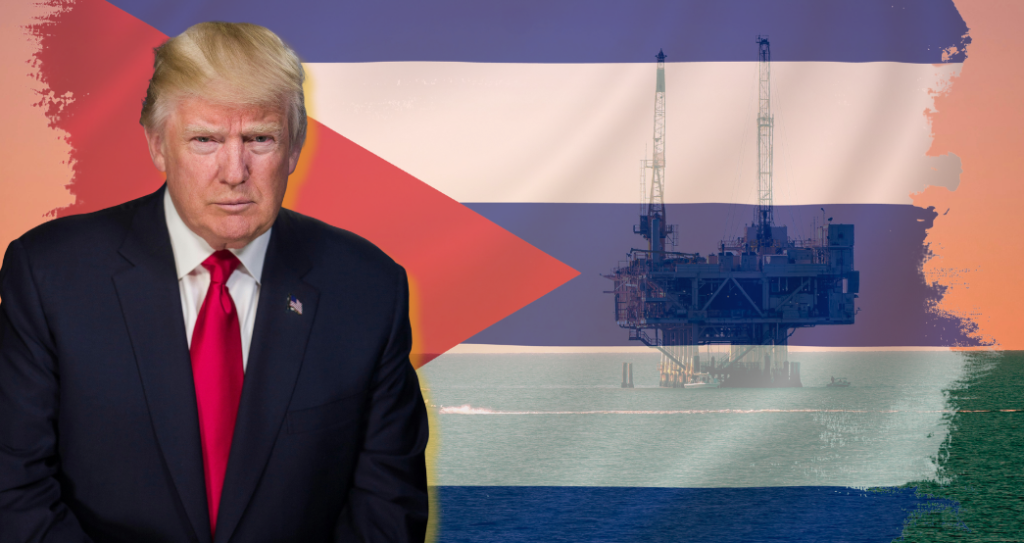 Caption: U.S. President Donald Trump’s hardline policy toward Cuba includes tariffs on nations supplying oil to the island.