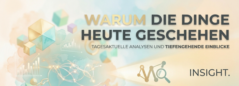 Warum die Dinge heute geschehen