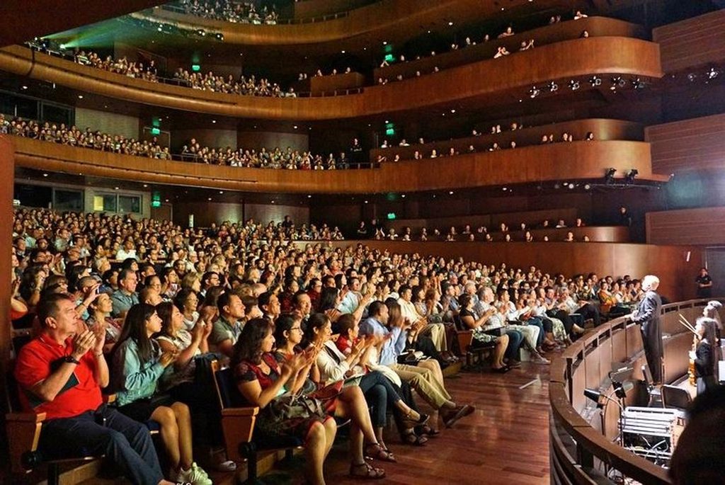 The Shen Yun International Company at the Gran Teatro Nacional in Lima, Peru on February 8, 2020. The ensemble presented four sold-out performances from February 8 to 9, 2020.