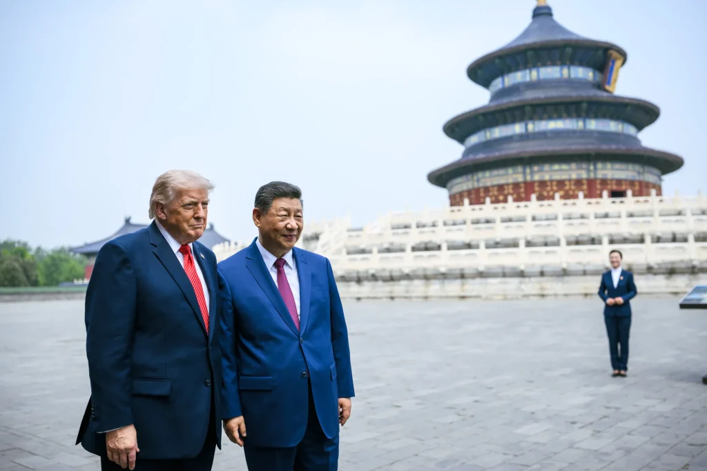 Why Trump Is Rebuilding His Tariff Engine — and How the New One Works 3 President Donald J. Trump at the Temple of Heaven in Beijing, China