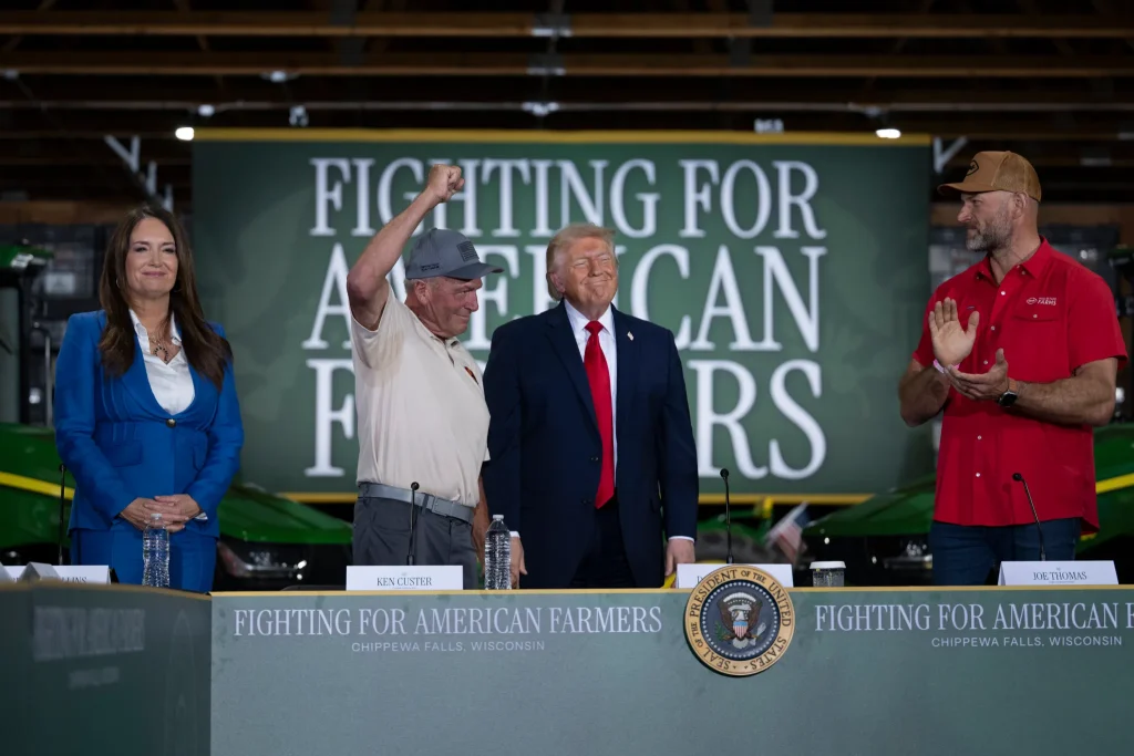 Why Trump Says Inflation Will Fall Once the Iran War Ends 3 President Donald J. Trump Participates in Fighting For American Farmers Event in Wisconsin