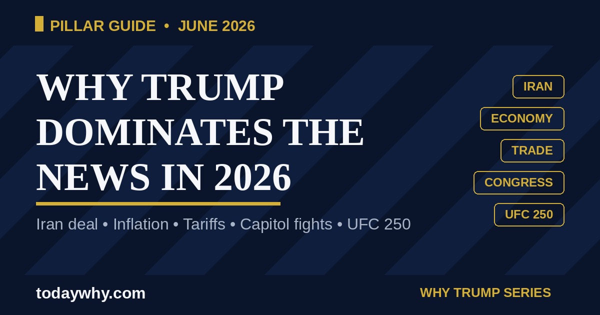 Why Trump Dominates the News in 2026: Every Active Front, Explained 5 Why Trump Dominates the News in 2026: Every Active Front, Explained