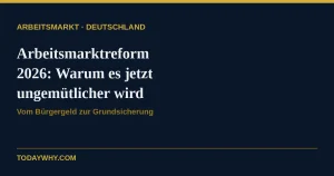 Arbeitsmarktreform 2026: Warum es jetzt ungemütlicher wird