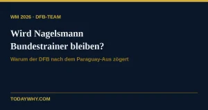 Wird Nagelsmann Bundestrainer bleiben? Warum der DFB zögert