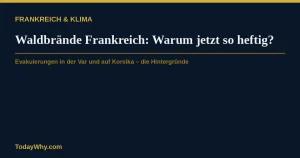 Waldbrände Frankreich: Warum jetzt so heftig?