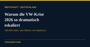 Warum die VW-Krise 2026 so dramatisch eskaliert
