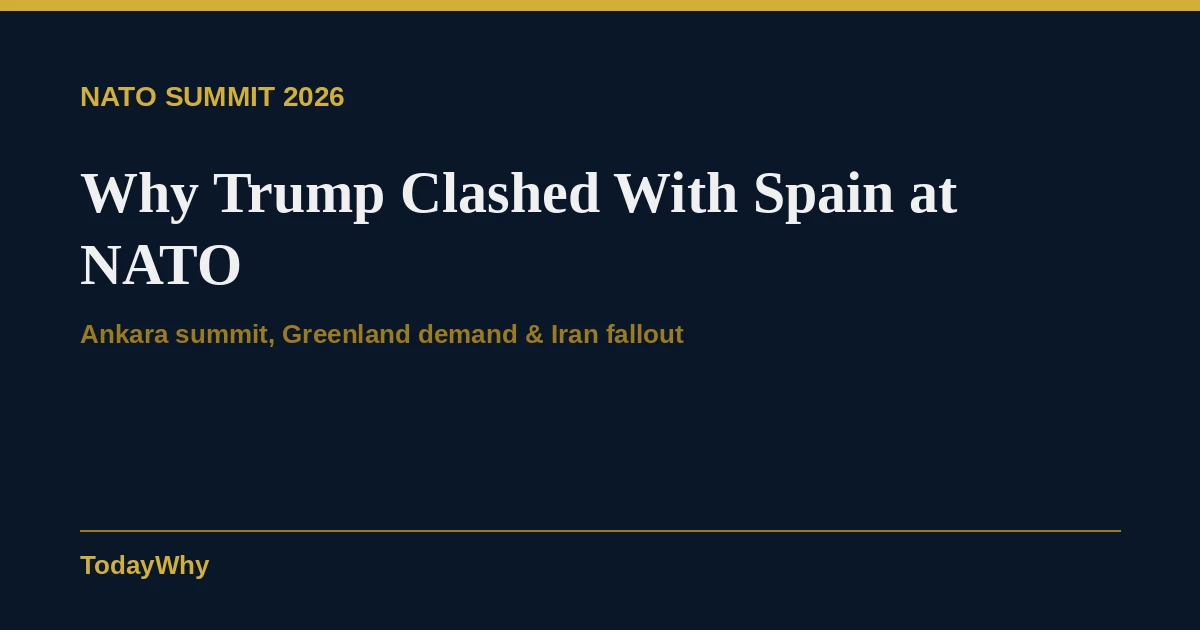 Why Trump clashed with Spain at NATO Summit