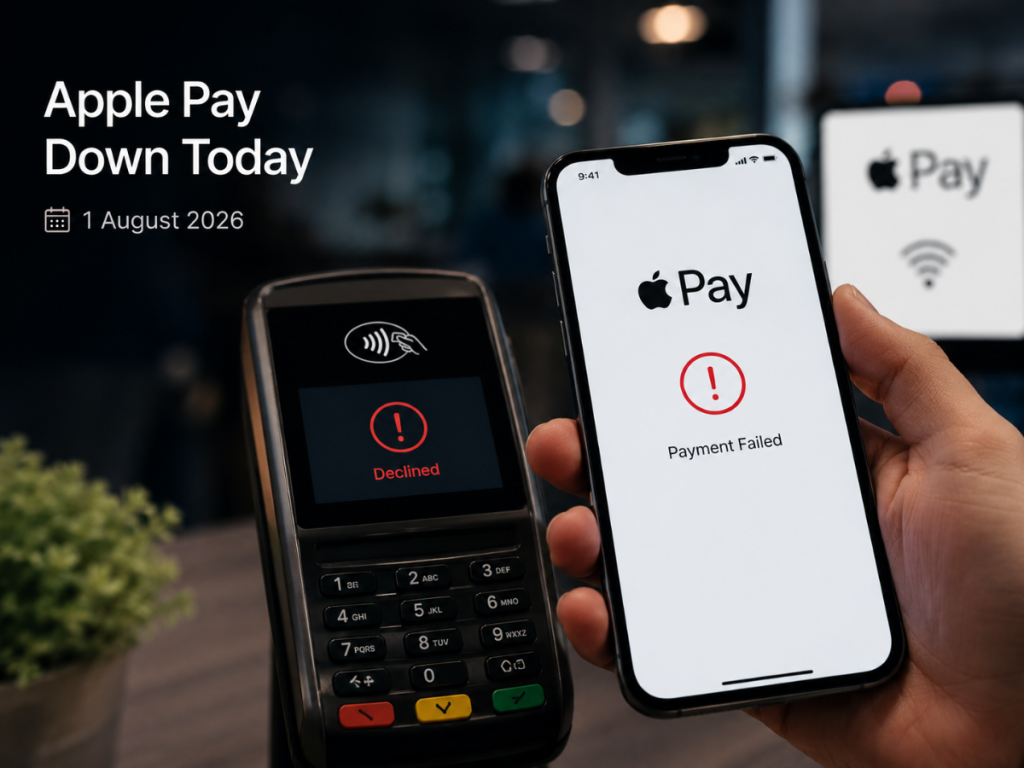 apple pay down today