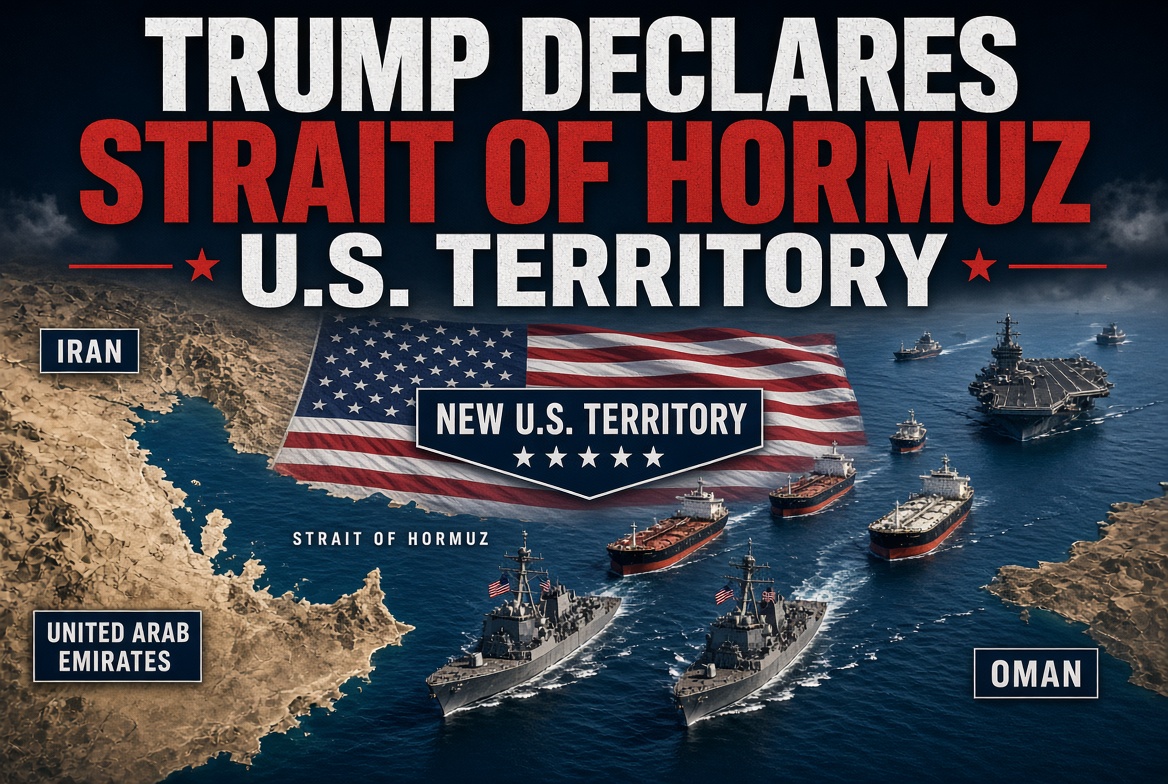 Trump declares the Strait of Hormuz U.S. territory – Reasons explained