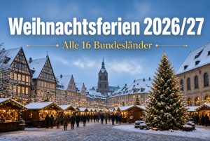 Wann sind die Weihnachtsferien 2026/2027? Alle 16 Bundesländer im Überblick