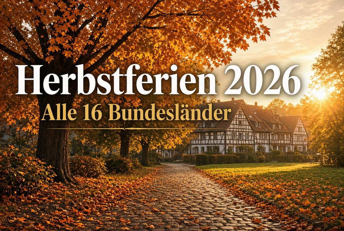 Wann sind die Herbstferien 2026? Alle 16 Bundesländer im Überblick