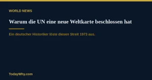 Warum die UN eine neue Weltkarte beschlossen hat