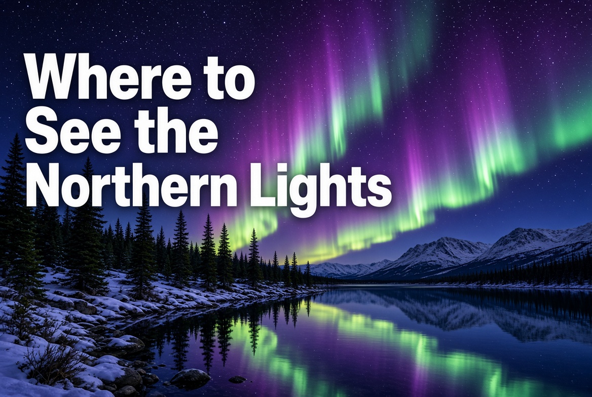 Where can you see the Northern Lights? Best places, Months and Times